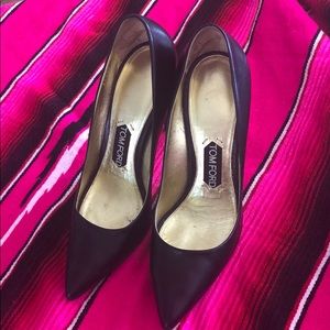 Tom Ford Classic Black Pumps